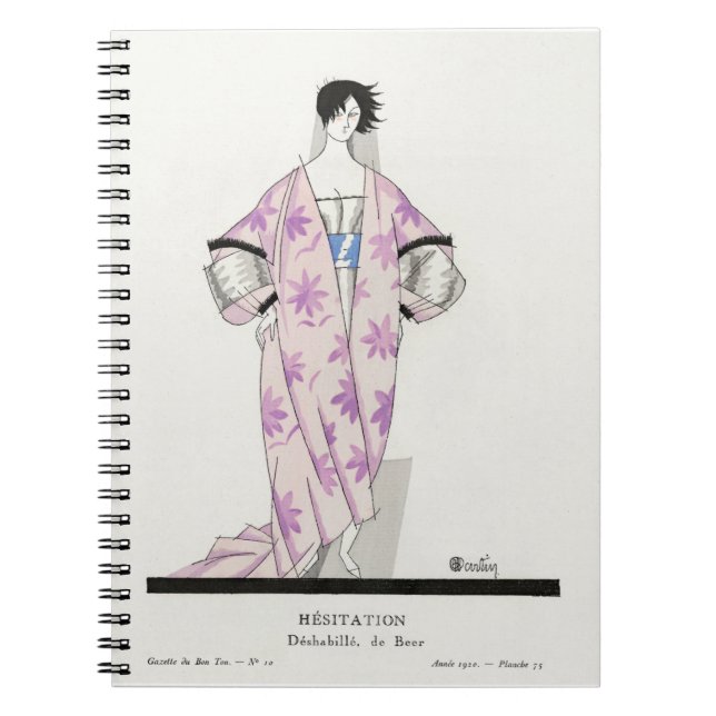 Caderno Espiral Hesitation-Déshabillé de Beer por Charles Martin (Frente)