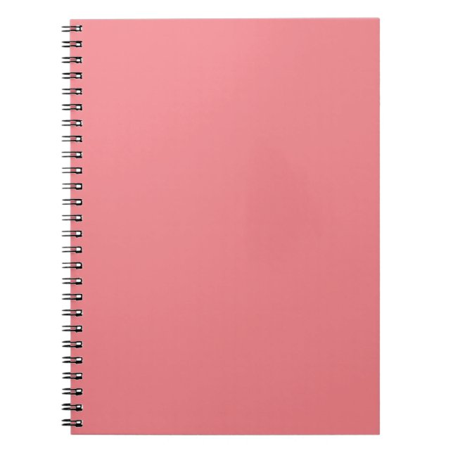 Caderno Espiral Hex #F1838A (Frente)
