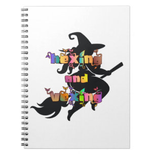 Caderno Espiral HEXING E VEXING para a Pagan de Tamanho Plus