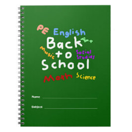 Caderno Espiral HI54EDU De Volta À Escola