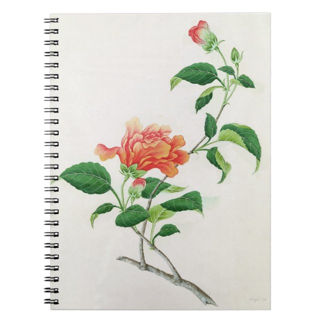 Caderno Espiral Hibiscus (Frente)