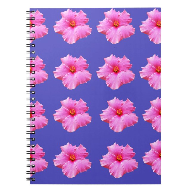 Caderno Espiral Hibiscus Summer Breeze, (Frente)