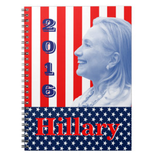Caderno Espiral Hillary 2016