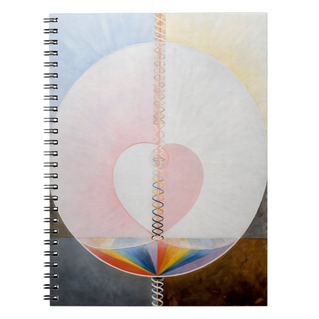 Caderno Espiral Hilma af Klint - A Dove (Frente)
