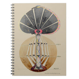 Caderno Espiral Hilma af Klint - Árvore do Conhecimento, nº 3