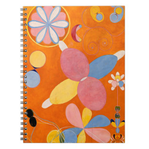 Caderno Espiral Hilma af Klint - Os Dez Maiores, No.4, Juventude