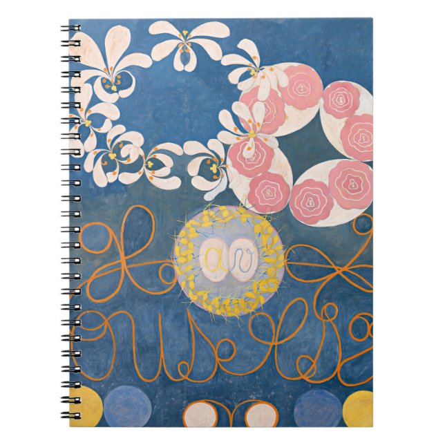 Caderno Espiral Hilma af Klint The Ten Largest (Frente)