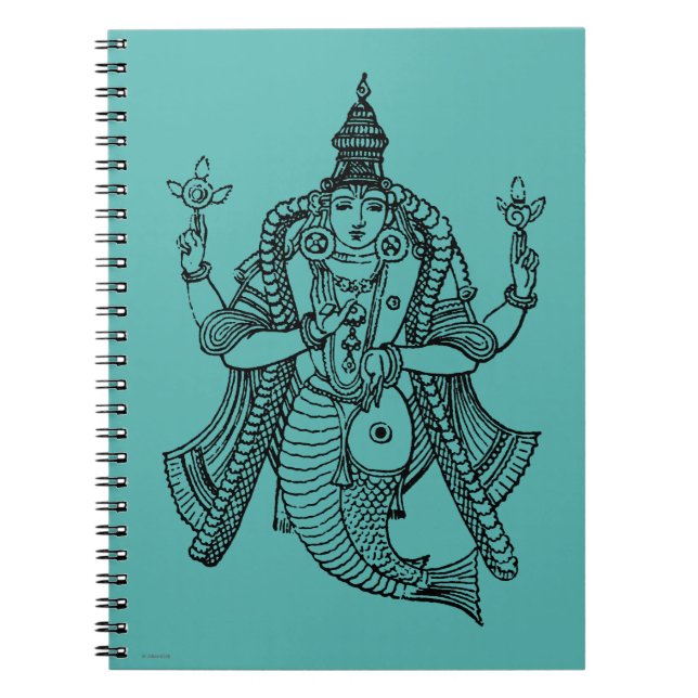 Caderno Espiral Hinduísmo: Vishnu (Frente)
