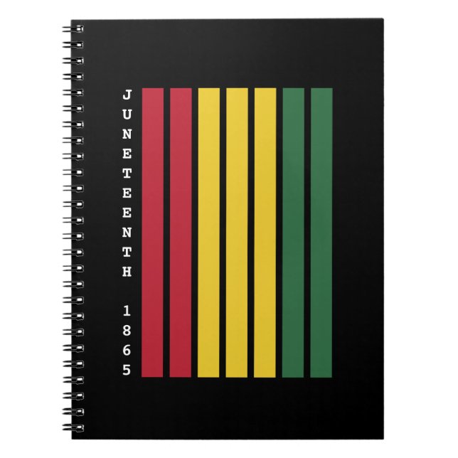 Caderno Espiral História Negra Afro-Americana 1865 (Frente)