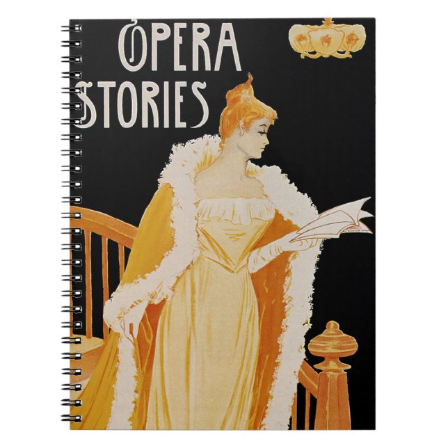 Caderno Espiral Histórias de Ópera (Frente)