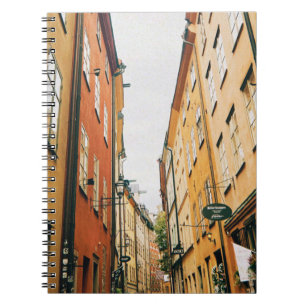 Caderno Espiral Histórica Gamla Stan, Cidade Antiga de Estocolmo