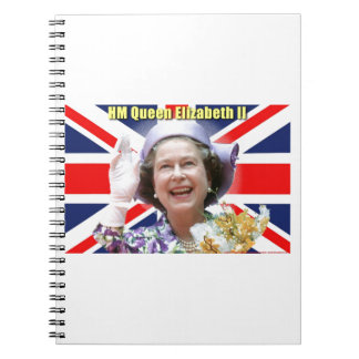 Caderno Espiral HM Queen Elizabeth II