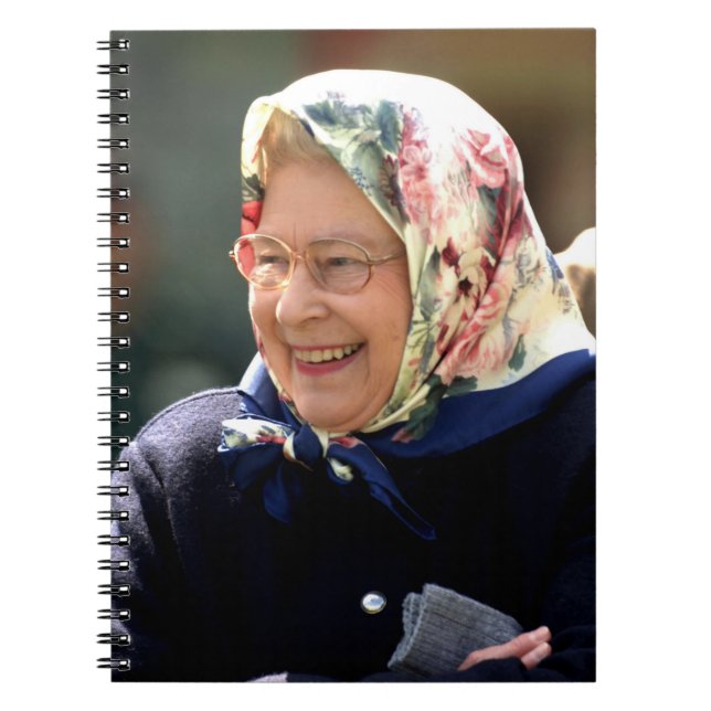 Caderno Espiral HM Queen Elizabeth II (Frente)