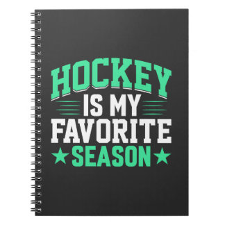 Caderno Espiral Hockey é minha estação favorita
