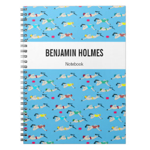 Caderno Espiral Hockey subaquático