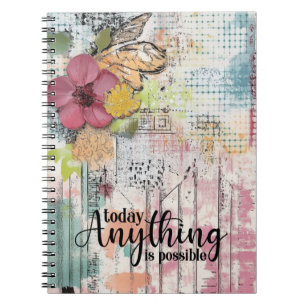 Caderno Espiral Hoje Tudo É Possível Para Notebook