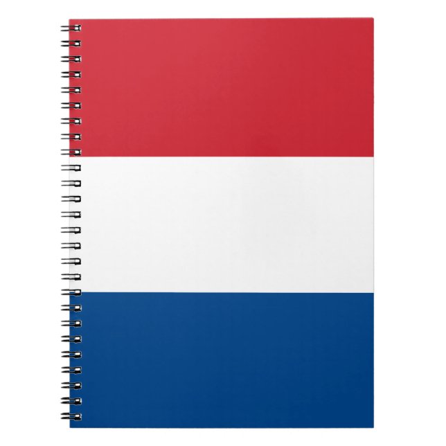 Caderno Espiral Holanda Flag Souvenir Modern (Frente)