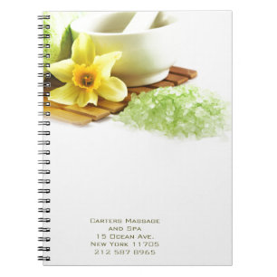 Caderno espiral holístico dos termas