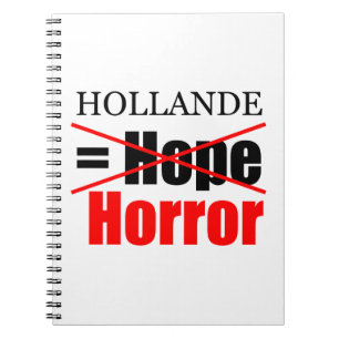 Caderno Espiral Hollande Not Hope = Horror - Notebook