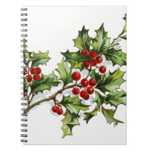 Caderno Espiral HollyBerries20150801