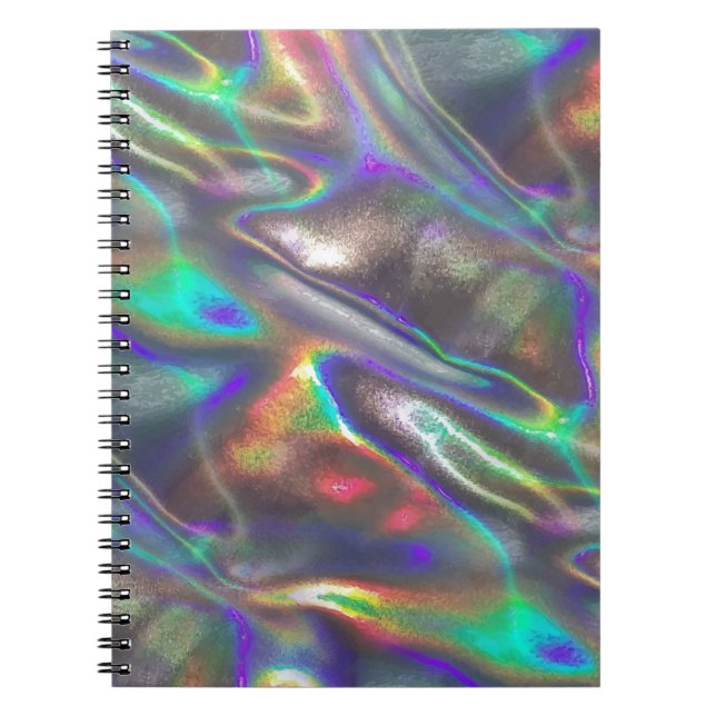 Caderno Espiral holográfico (Frente)