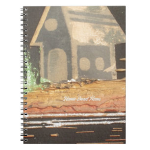 Caderno Espiral Home Sweet Home Art Impressão
