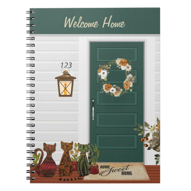 Caderno Espiral Home Sweet Home Photo Book (Frente)