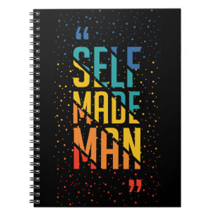 Caderno Espiral Homem Autofabricado - Orgulho Trans LGBTQ+