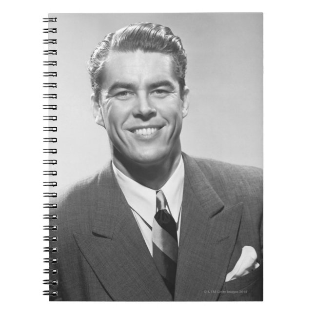 Caderno Espiral Homem bem sucedido (Frente)