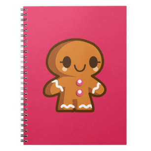 Caderno Espiral Homem bonito de Gingberbread