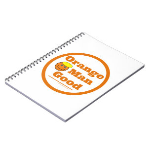 Caderno Espiral Homem Laranja BOM