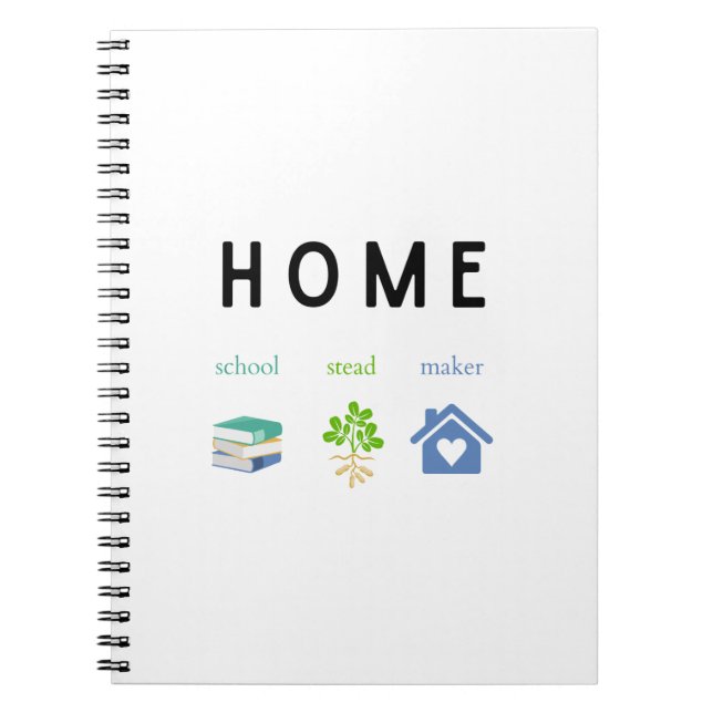 Caderno Espiral Homeschool de Notebooks (Frente)