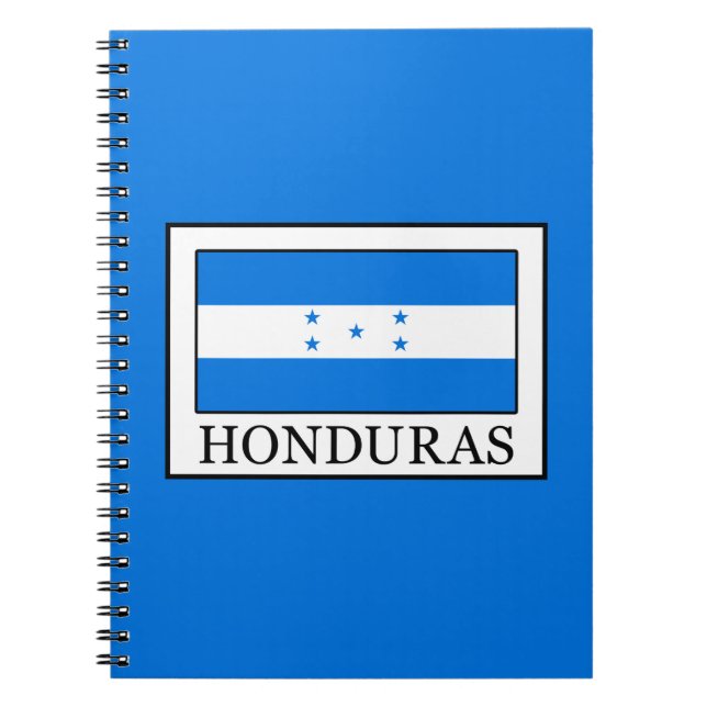 Caderno Espiral Honduras (Frente)