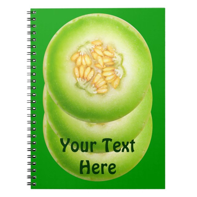 Caderno Espiral Honeydew Melon Slices (Frente)