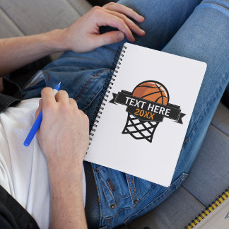 Caderno Espiral Hoop de basquetebol