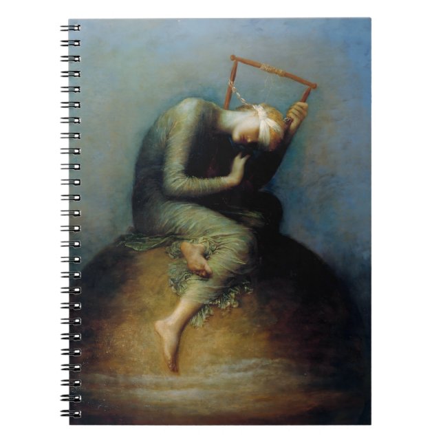 Caderno Espiral Hope George Watts Painting (Frente)