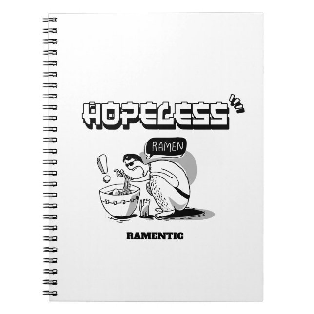 Caderno Espiral Hopeless Ramentic (Frente)