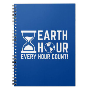 Caderno Espiral Hora da Terra