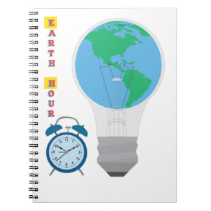 Caderno Espiral Hora da Terra