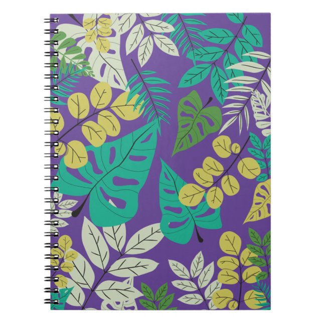 Caderno Espiral Hora de um novo Design de outono (Frente)