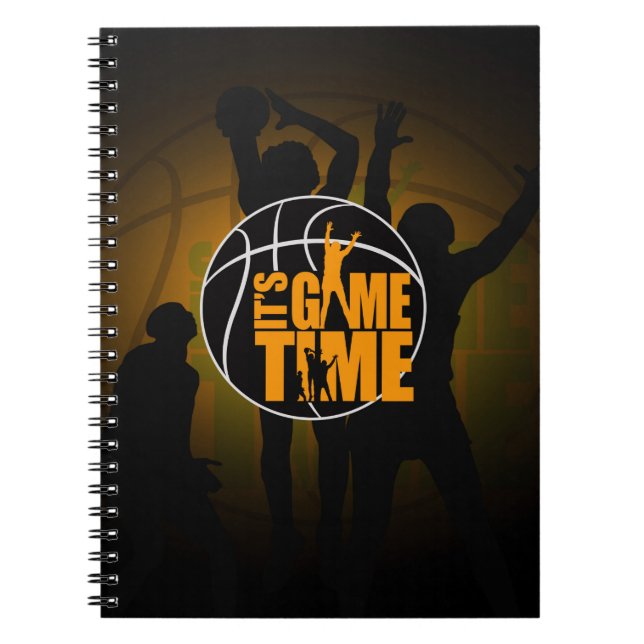Caderno Espiral Hora do Jogo - Amarelo (Frente)
