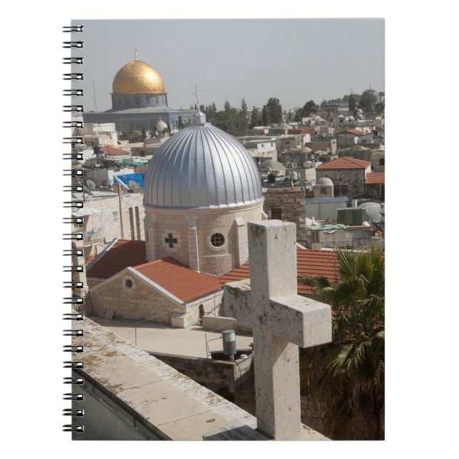 Caderno Espiral Horizonte de Jerusalém Antiga (Frente)