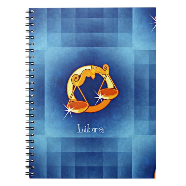 Caderno Espiral horóscopo libra (Frente)