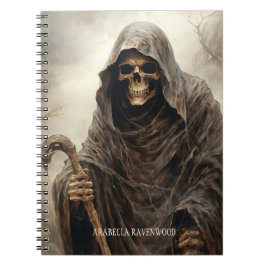 Caderno Espiral Horror de Halloween, Gótico, Assustador
