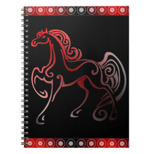 Caderno Espiral Horse Tails