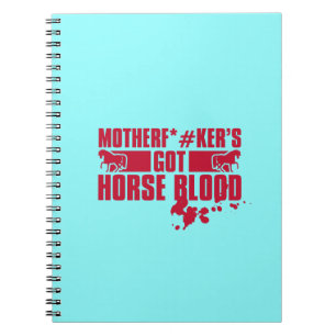Caderno Espiral Horseblood
