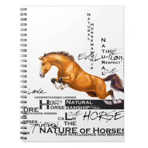 Caderno Espiral Horsemântica natural por Insima