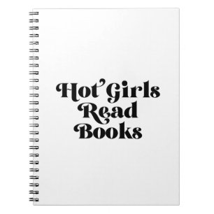 Caderno Espiral Hot Girls Leia Livros