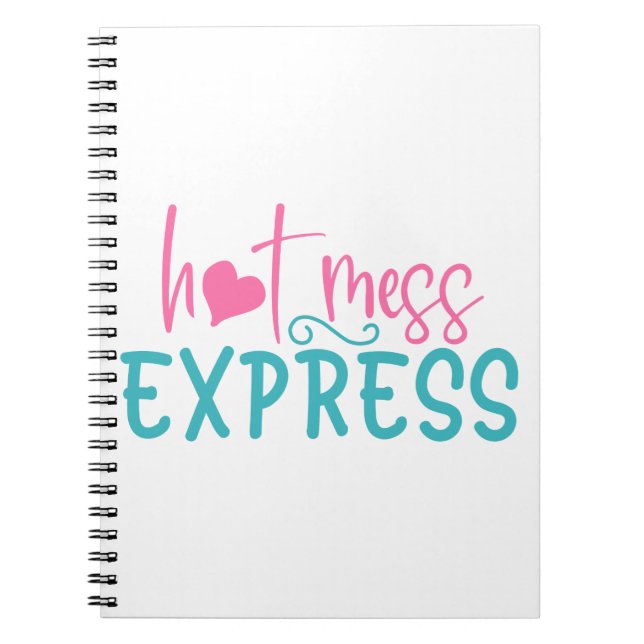 Caderno Espiral Hot Mess Express (Frente)