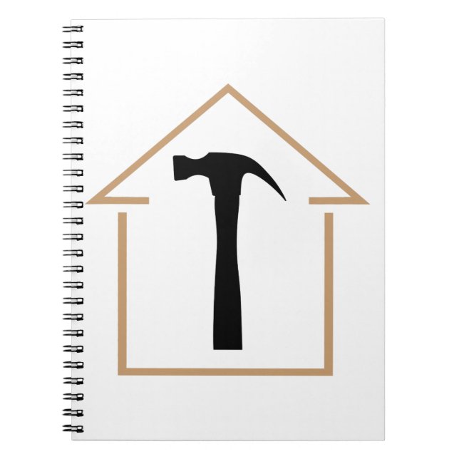 Caderno Espiral House e Hammer (Frente)